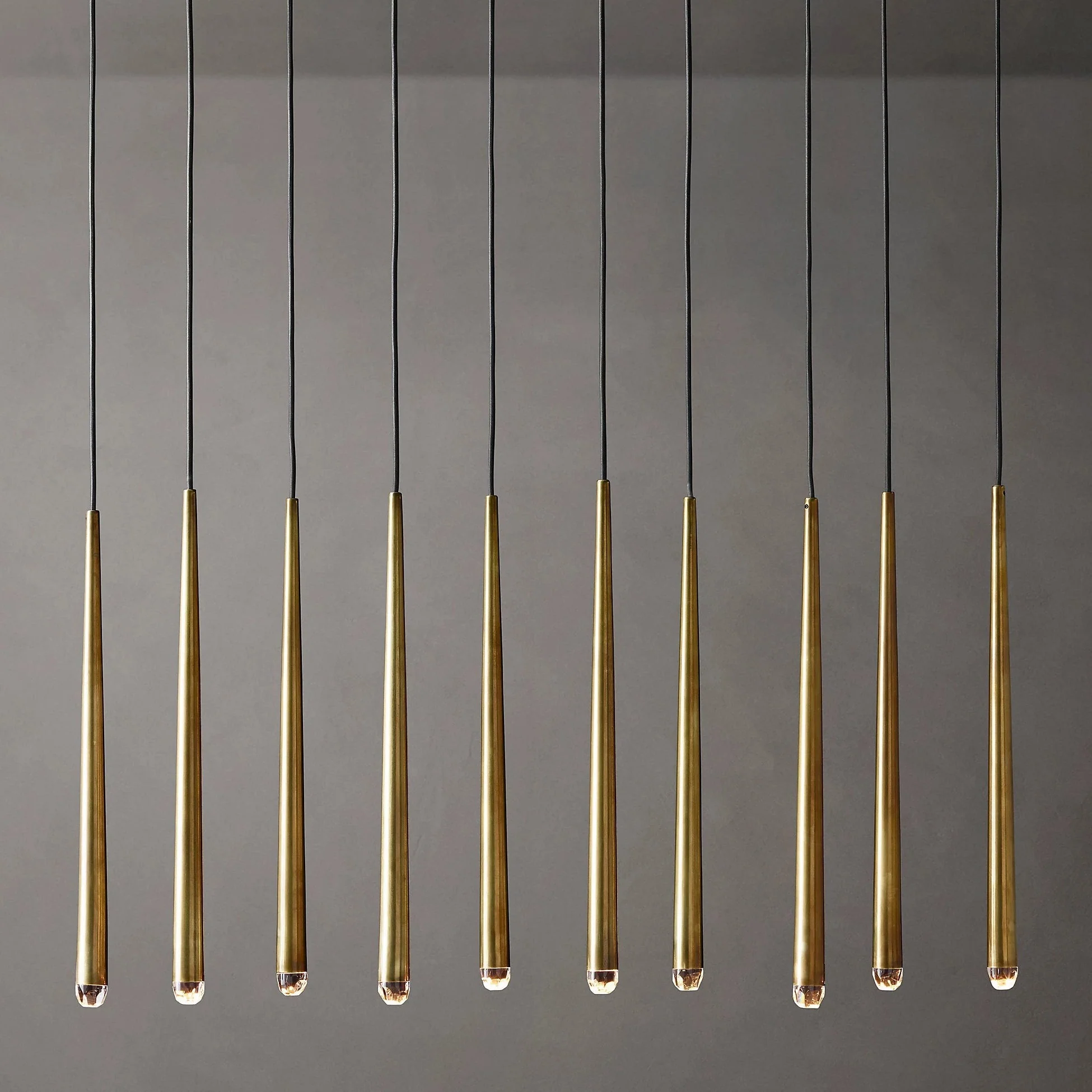 Aquitaine Minimalist Brass Chandelier - Image 35