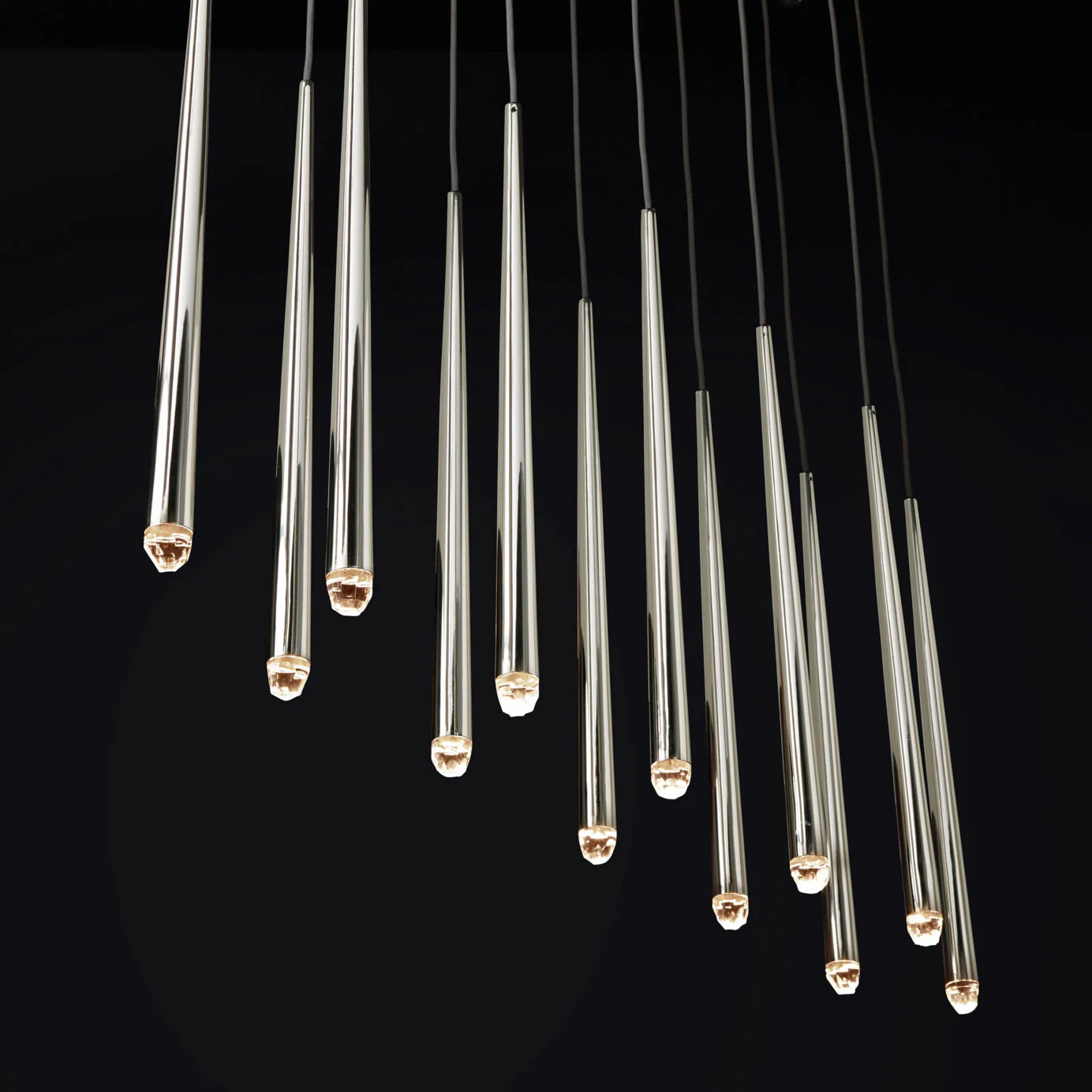 Aquitaine Minimalist Brass Chandelier - Image 43