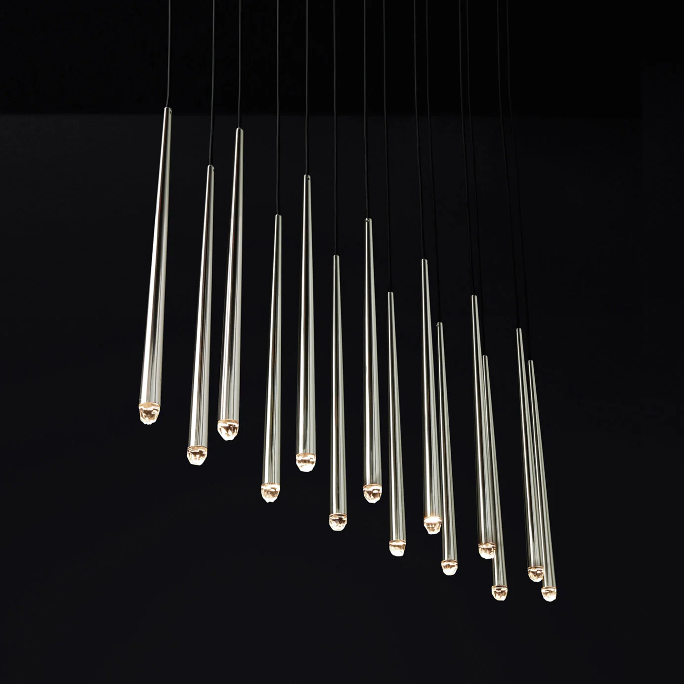 Aquitaine Minimalist Brass Chandelier - Image 46