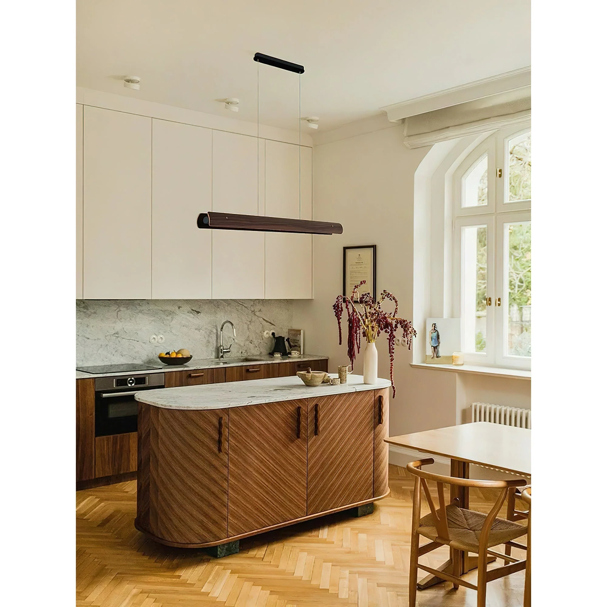 Arden Minimalist Wood Pendant Light - Image 11