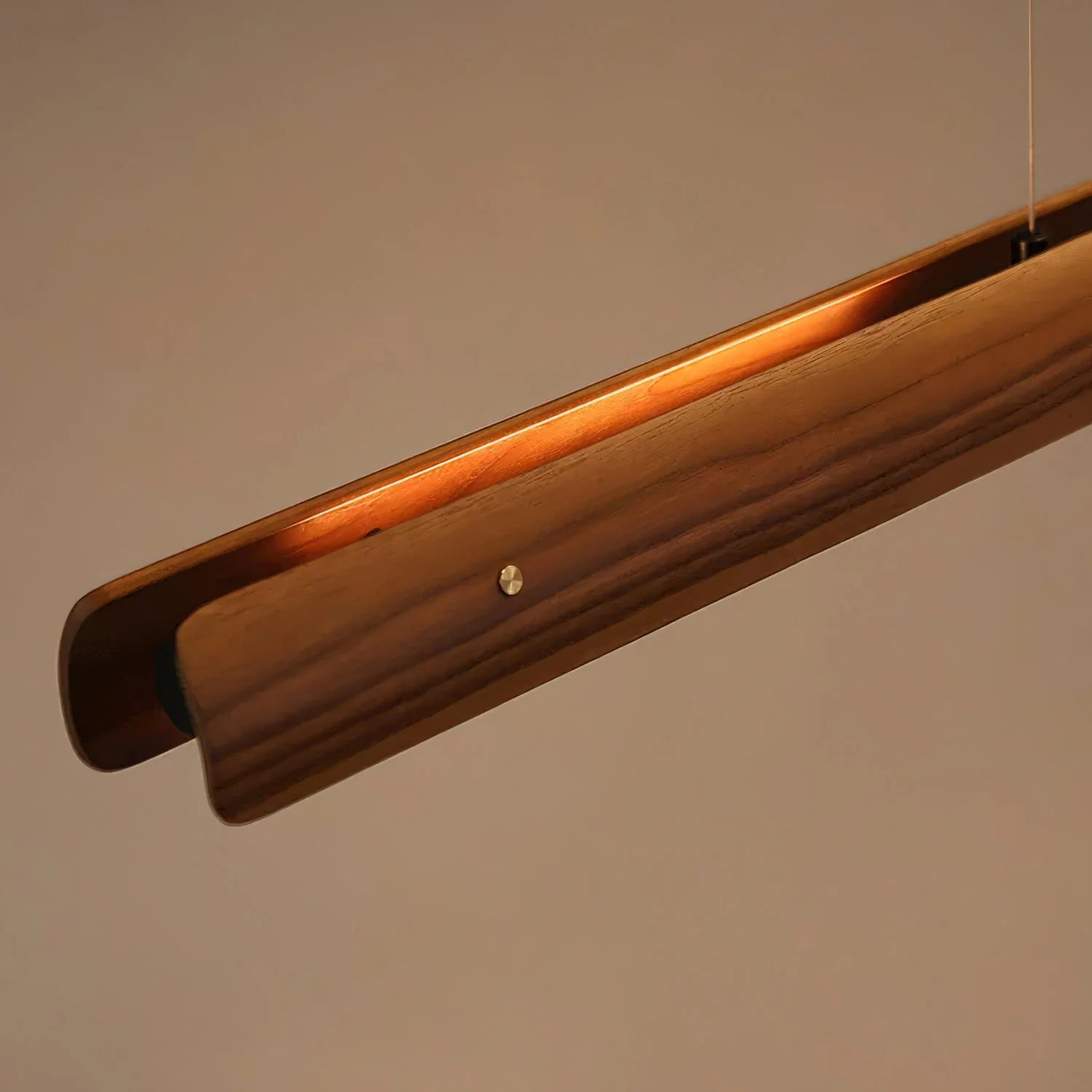 Arden Minimalist Wood Pendant Light - Image 16
