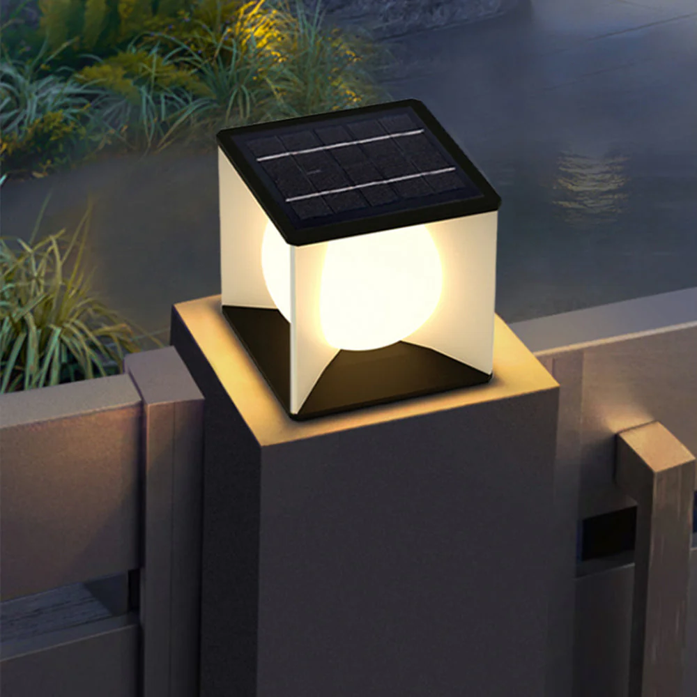 Aria Modern Outdoor Pier Mount Pillar Light - Image 5