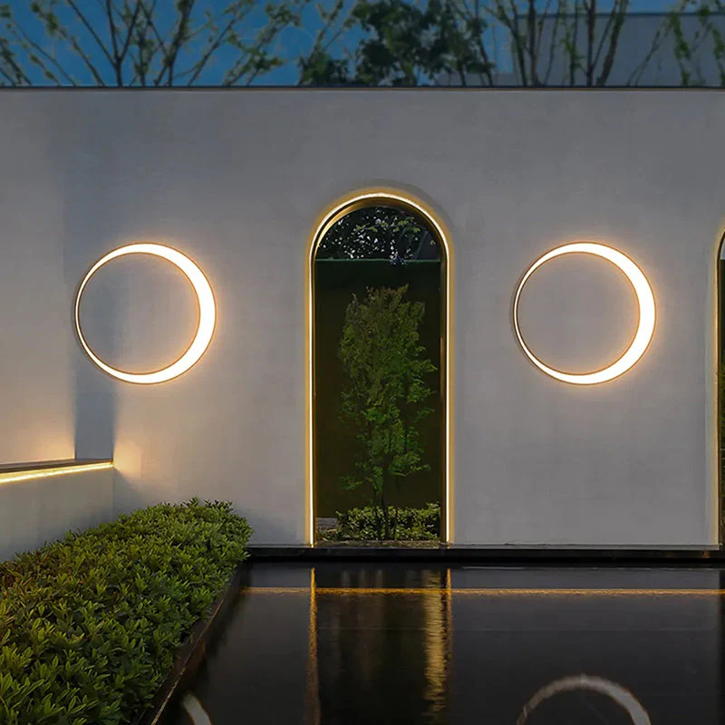 Aria Modern Outdoor Wall Lamp - Image 7