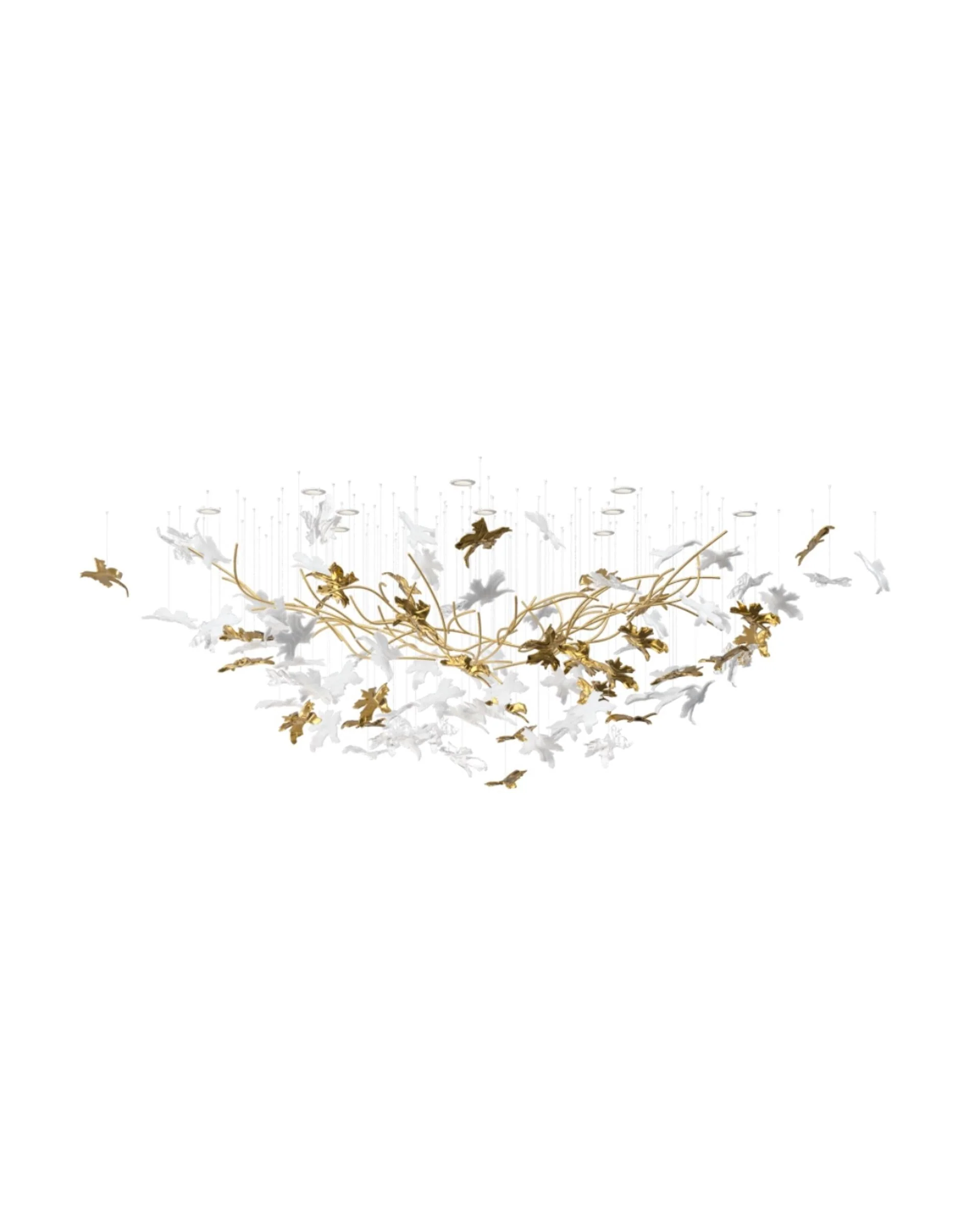 Arinan Floral Glass Chandelier - Image 11