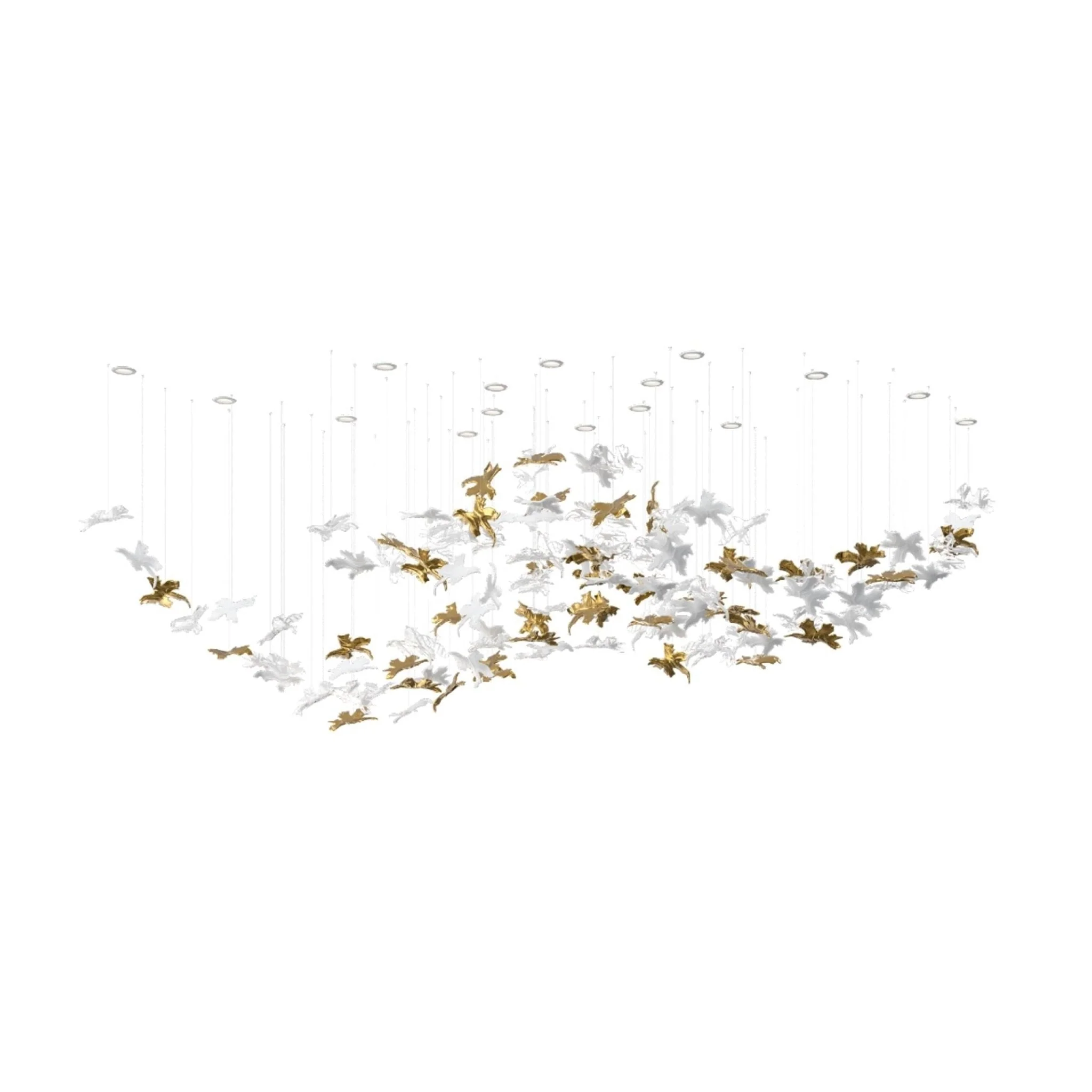Arinan Floral Glass Chandelier - Image 14