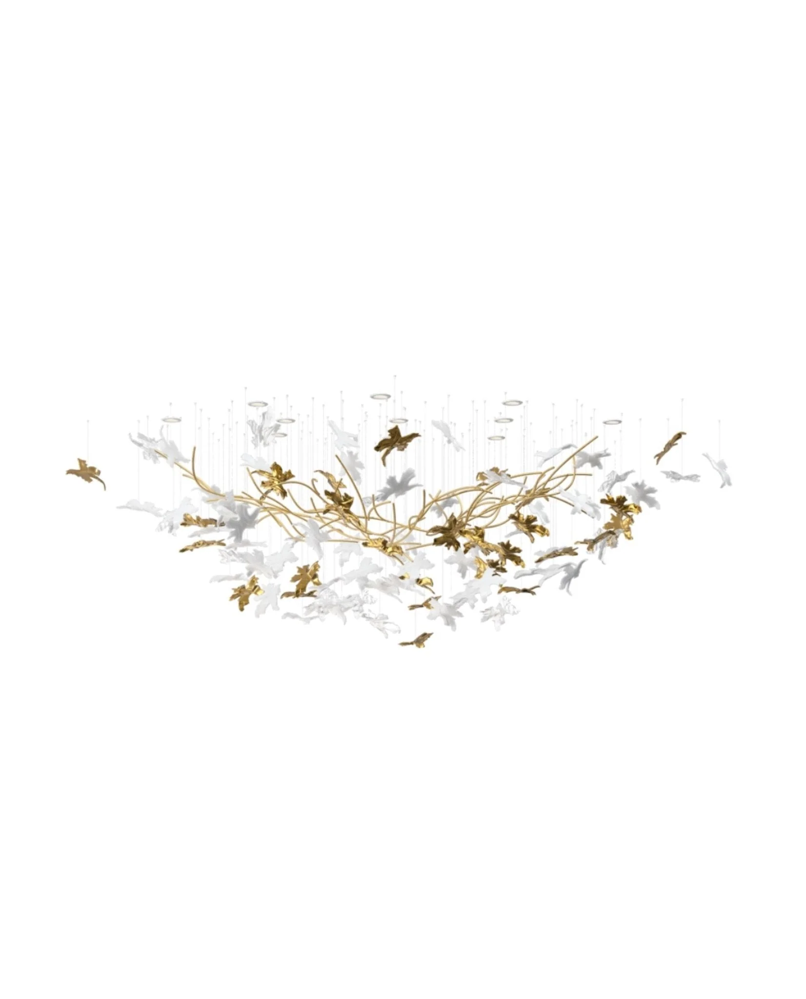 Arinan Floral Glass Chandelier - Image 15