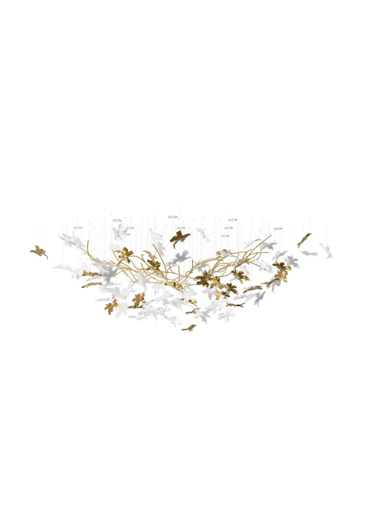Arinan Floral Glass Chandelier - Image 16