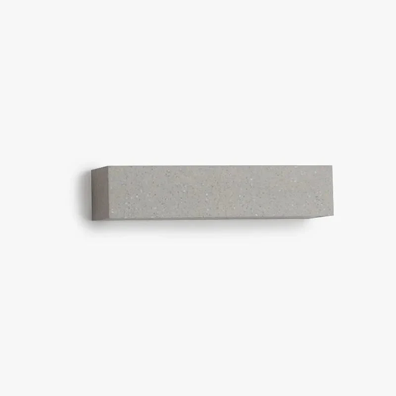 Arisha Modern Cement LED Outdoor Wall Lamp - Image 5