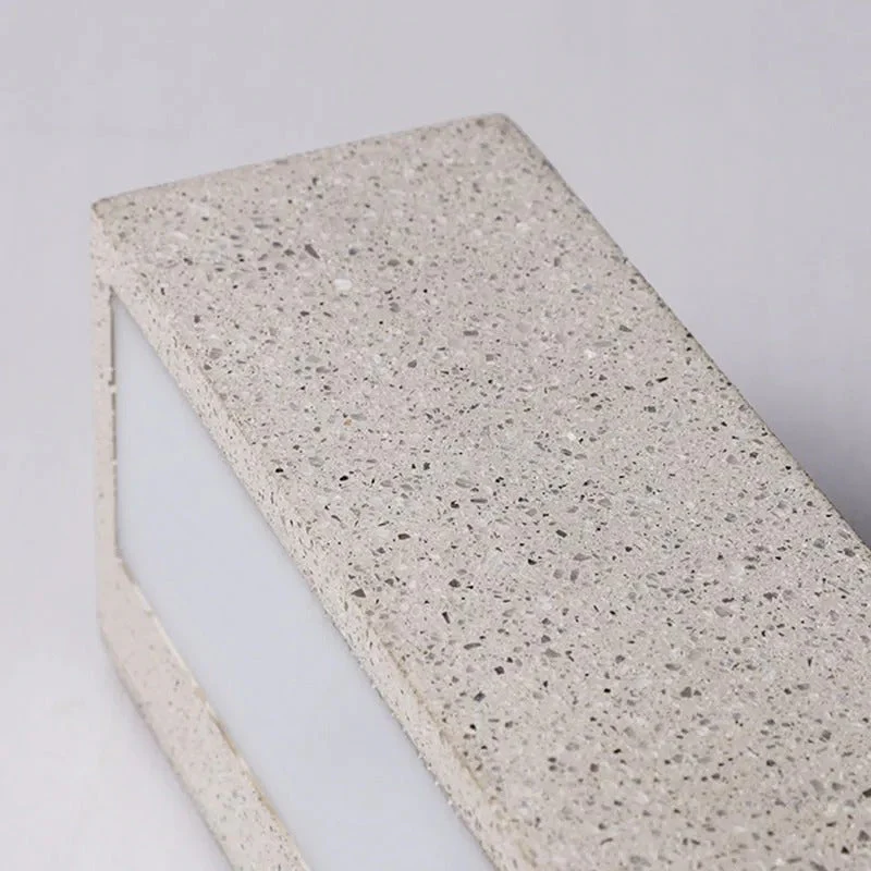 Arisha Modern Cement LED Outdoor Wall Lamp - Image 6