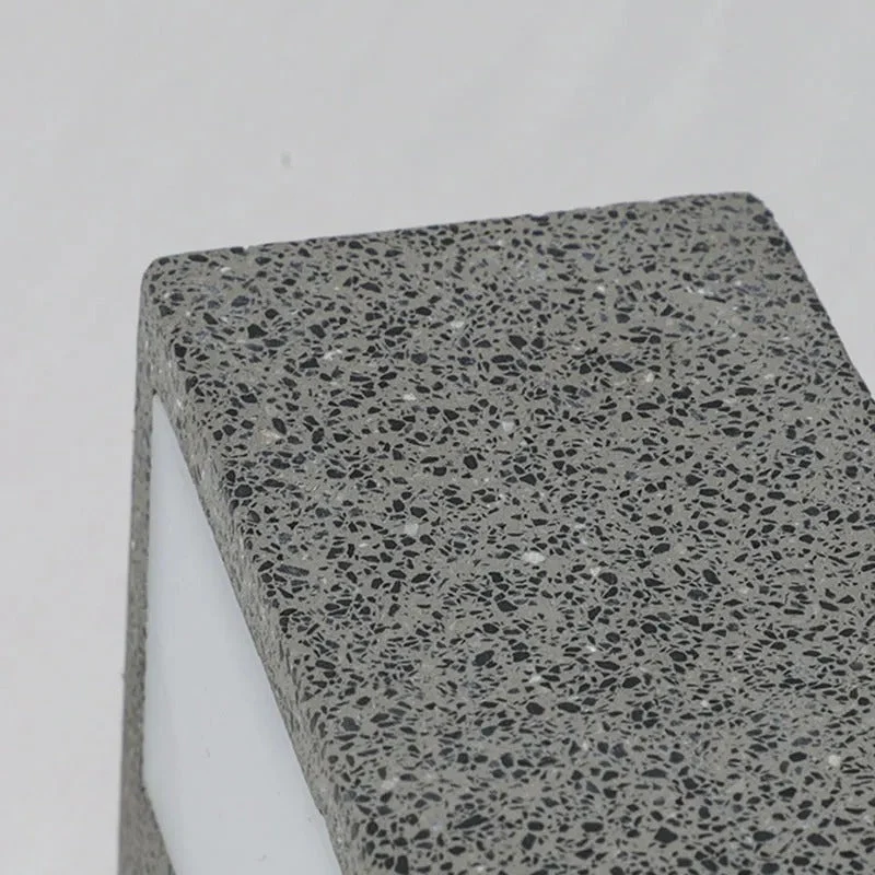 Arisha Modern Cement LED Outdoor Wall Lamp - Image 8