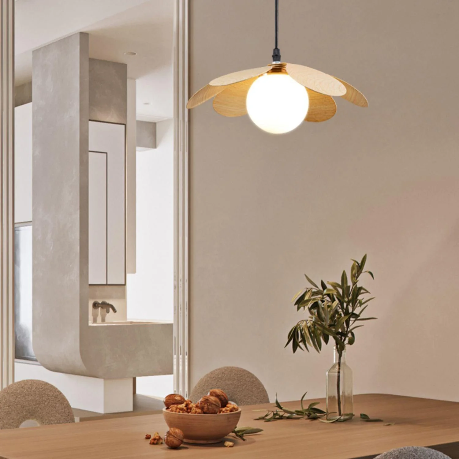 Arlenis Glass Minimalistic Pendant Lamp - Image 10
