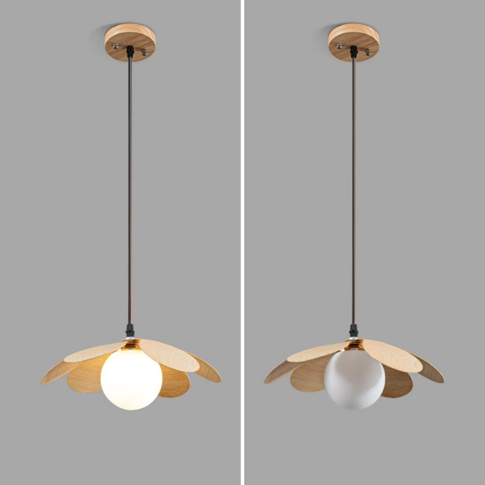 Arlenis Glass Minimalistic Pendant Lamp - Image 14