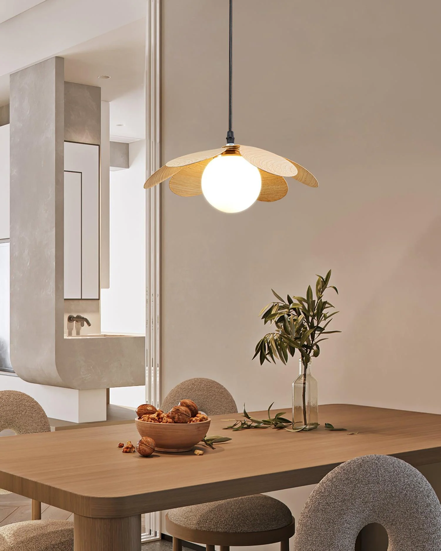 Arlenis Glass Minimalistic Pendant Lamp - Image 15