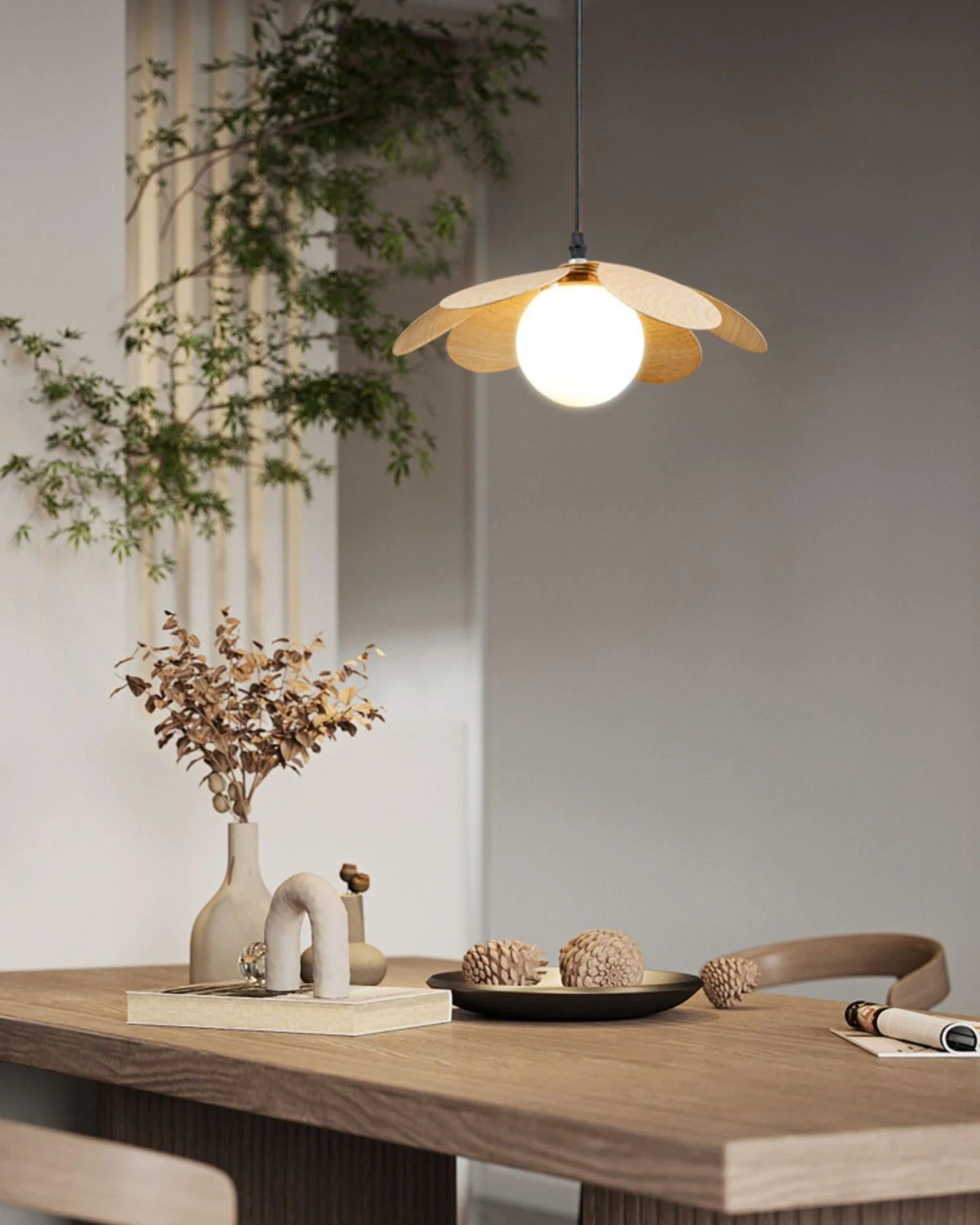 Arlenis Glass Minimalistic Pendant Lamp - Image 16