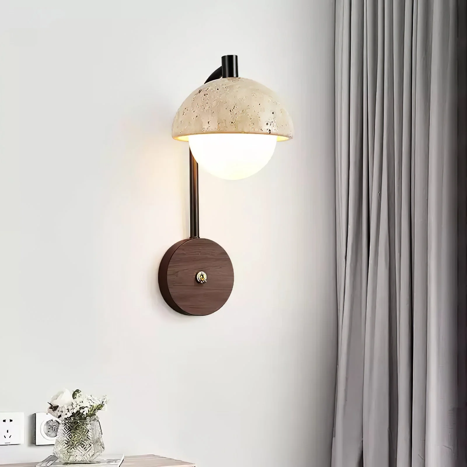 Arlo Travertine Wall Light - Image 3
