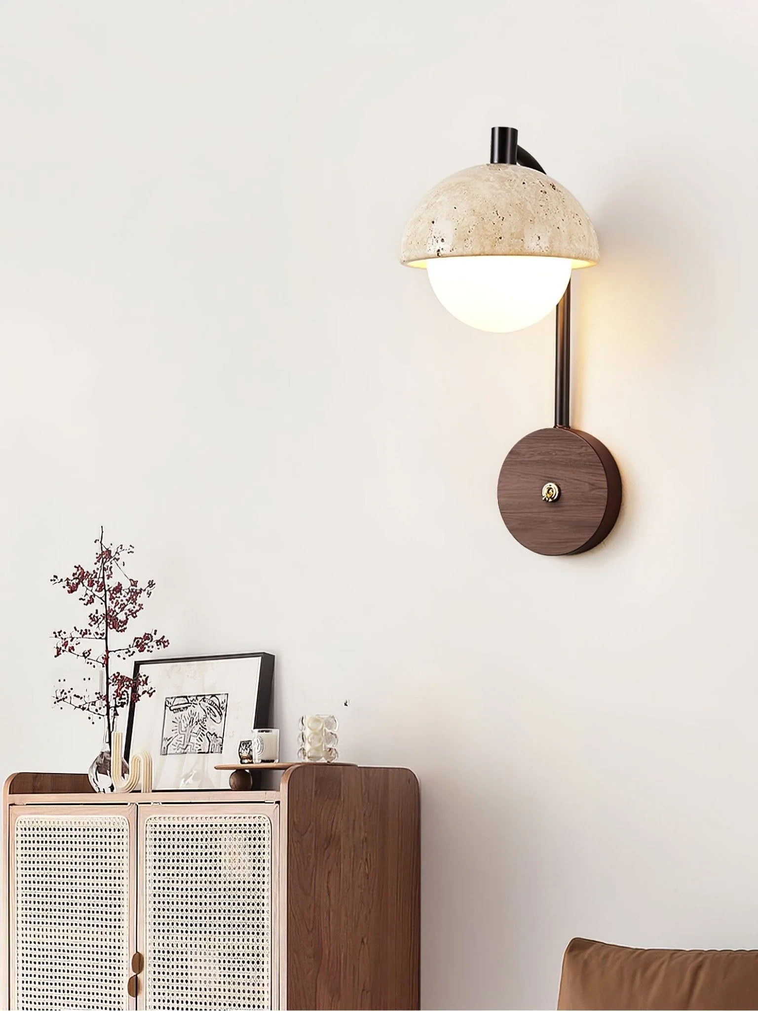 Arlo Travertine Wall Light - Image 7
