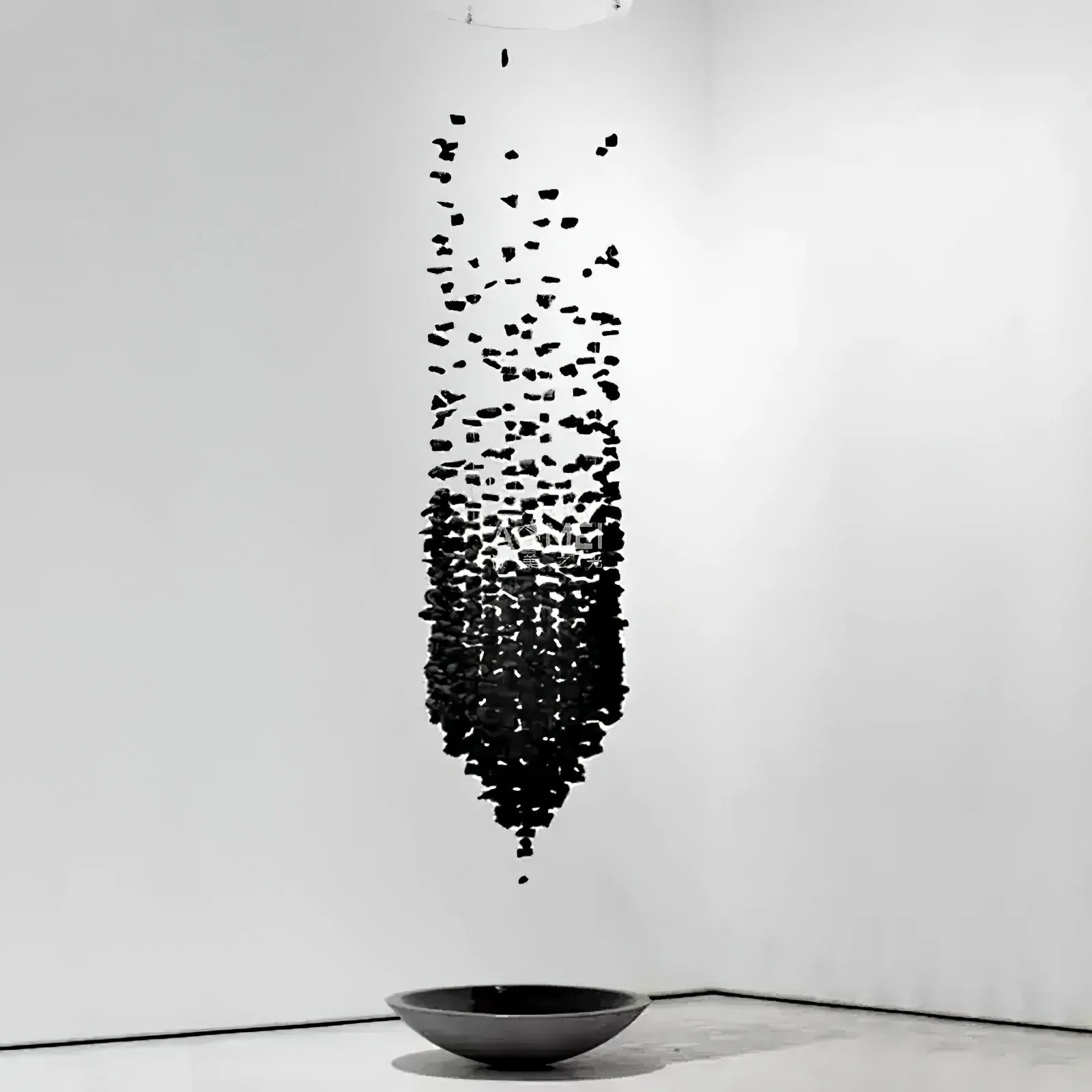 Arsilus Charcoal Stone Cascade Chandeliers for Artistic Space - Image 12