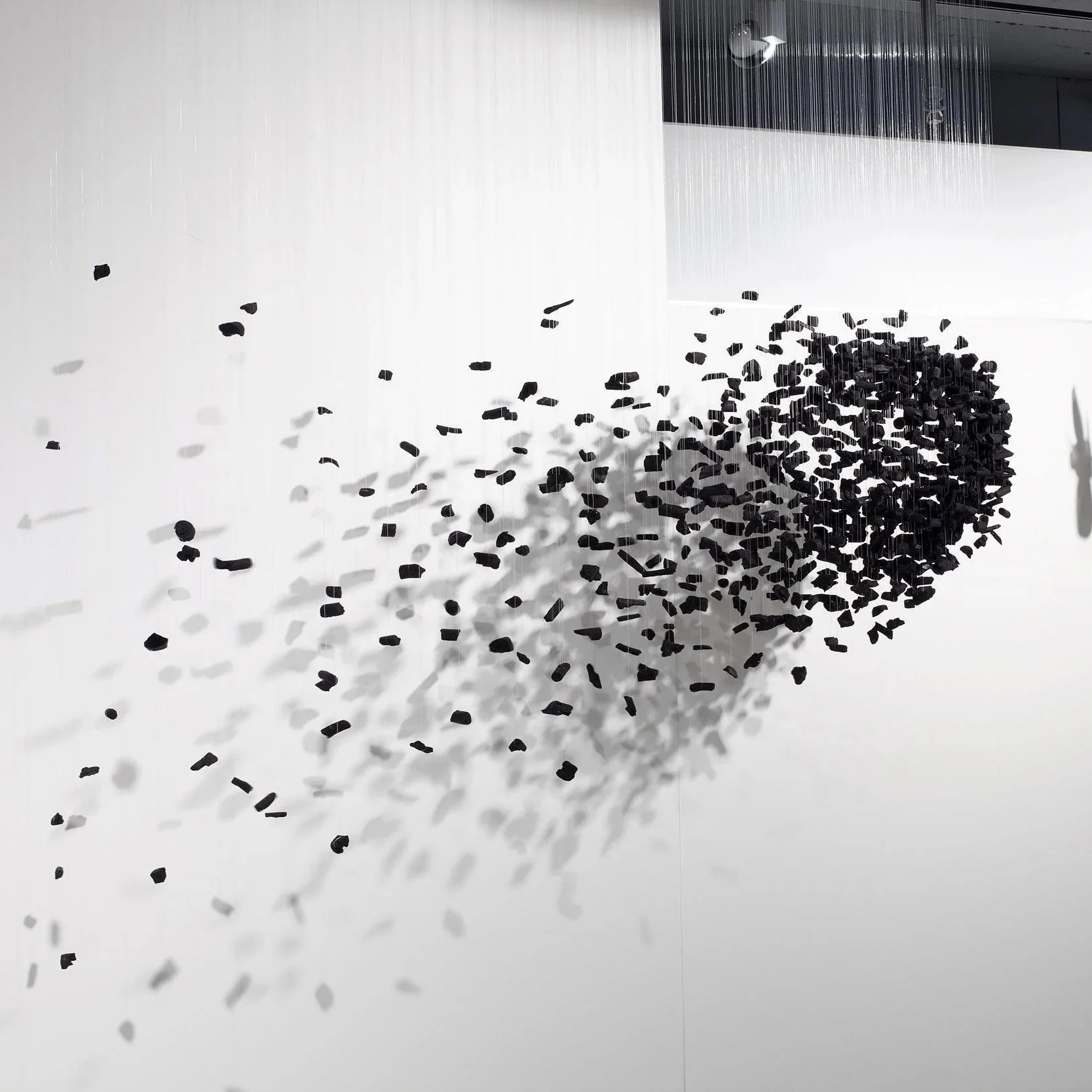 Arsilus Charcoal Stone Cascade Chandeliers for Artistic Space - Image 13