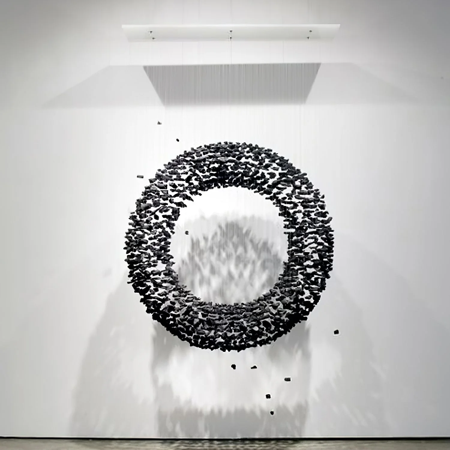 Arsilus Charcoal Stone Cascade Chandeliers for Artistic Space - Image 22