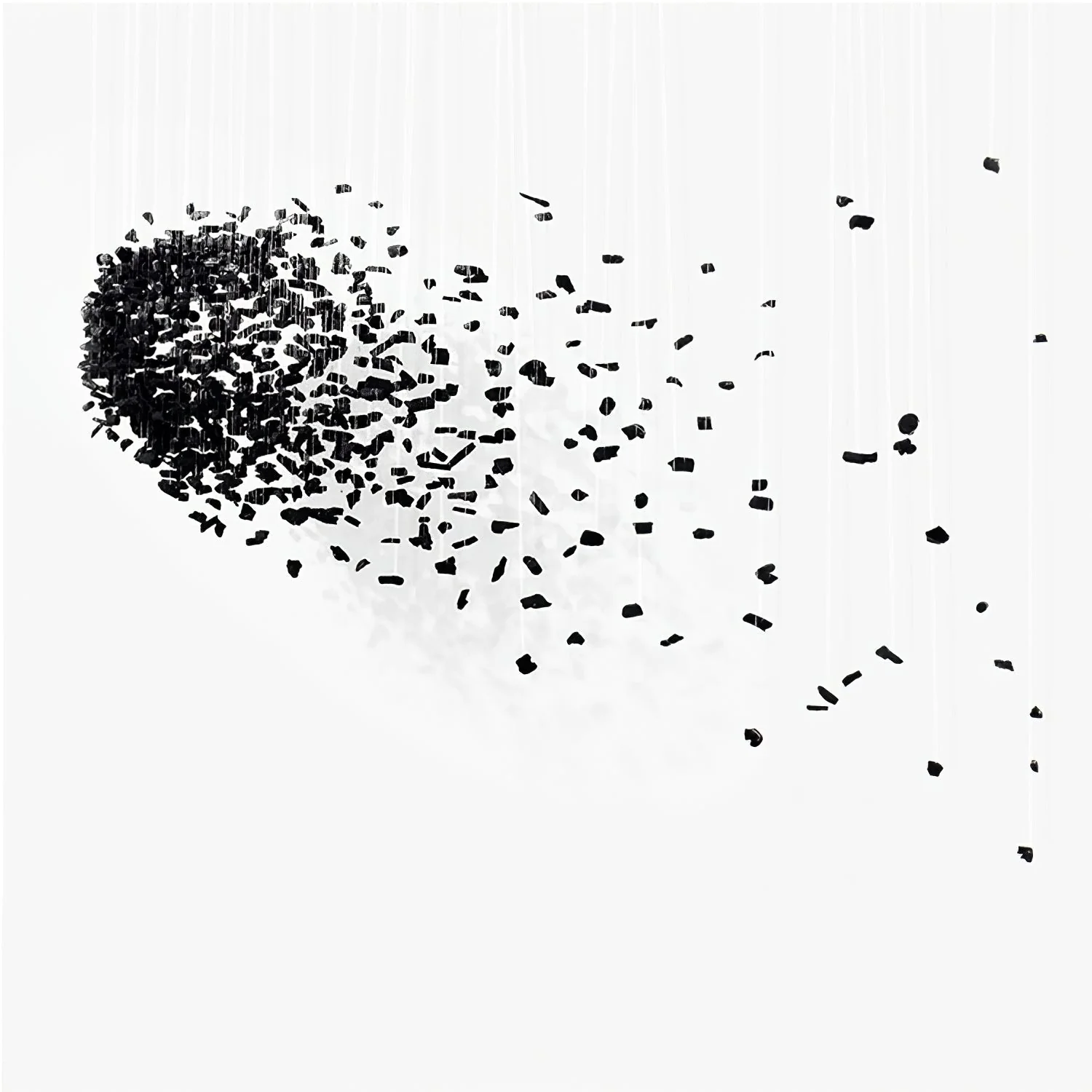 Arsilus Charcoal Stone Cascade Chandeliers for Artistic Space - Image 27