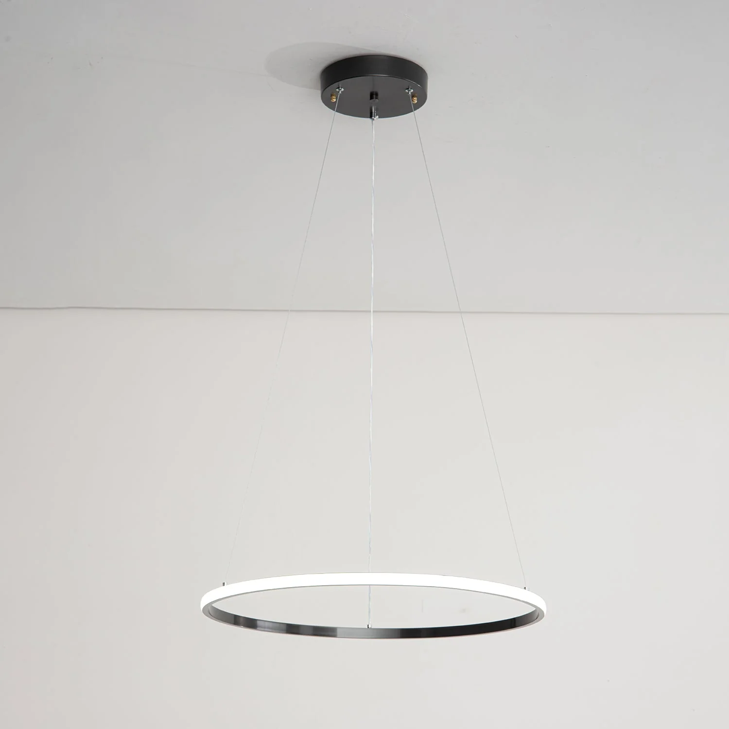 Arthaila Modern Minimalist Rings Brass Plastic Chandelier - Image 21