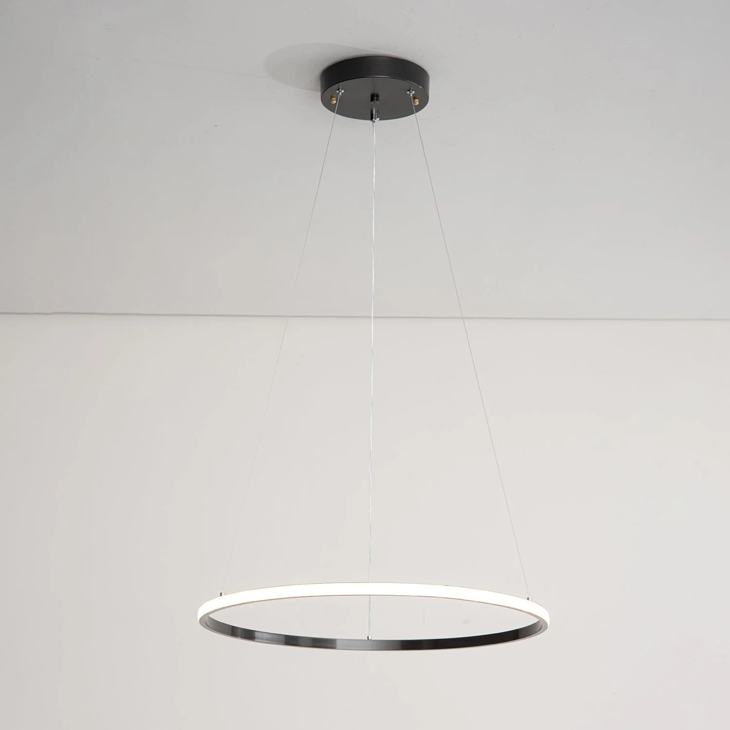 Arthaila Modern Minimalist Rings Brass Plastic Chandelier - Image 22