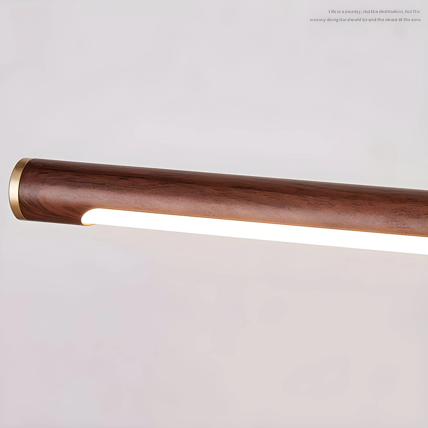 Arvararae Walnut Color Linear Adjustable Wall Light - Image 12