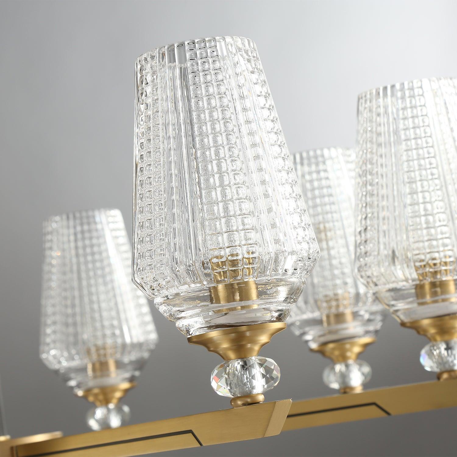 Astra Luxury Hexa Brass Chandelier - Image 20