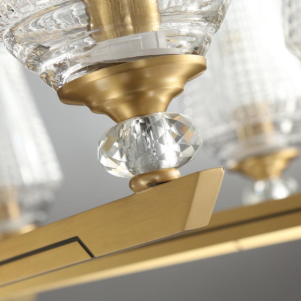 Astra Luxury Hexa Brass Chandelier - Image 22