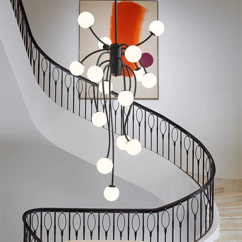 Astralyn Brass Globe Chandelier - Image 10