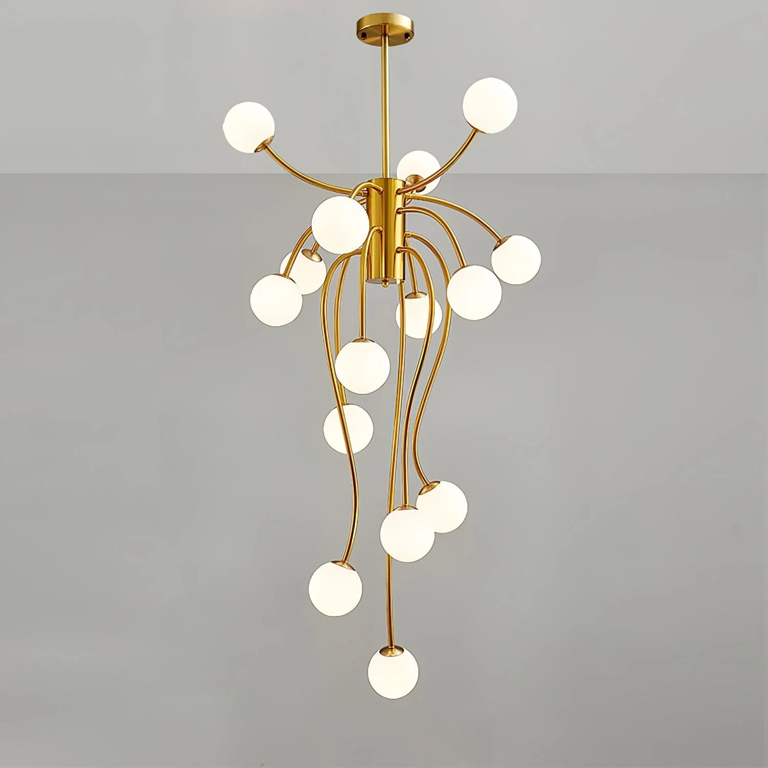 Astralyn Brass Globe Chandelier - Image 5