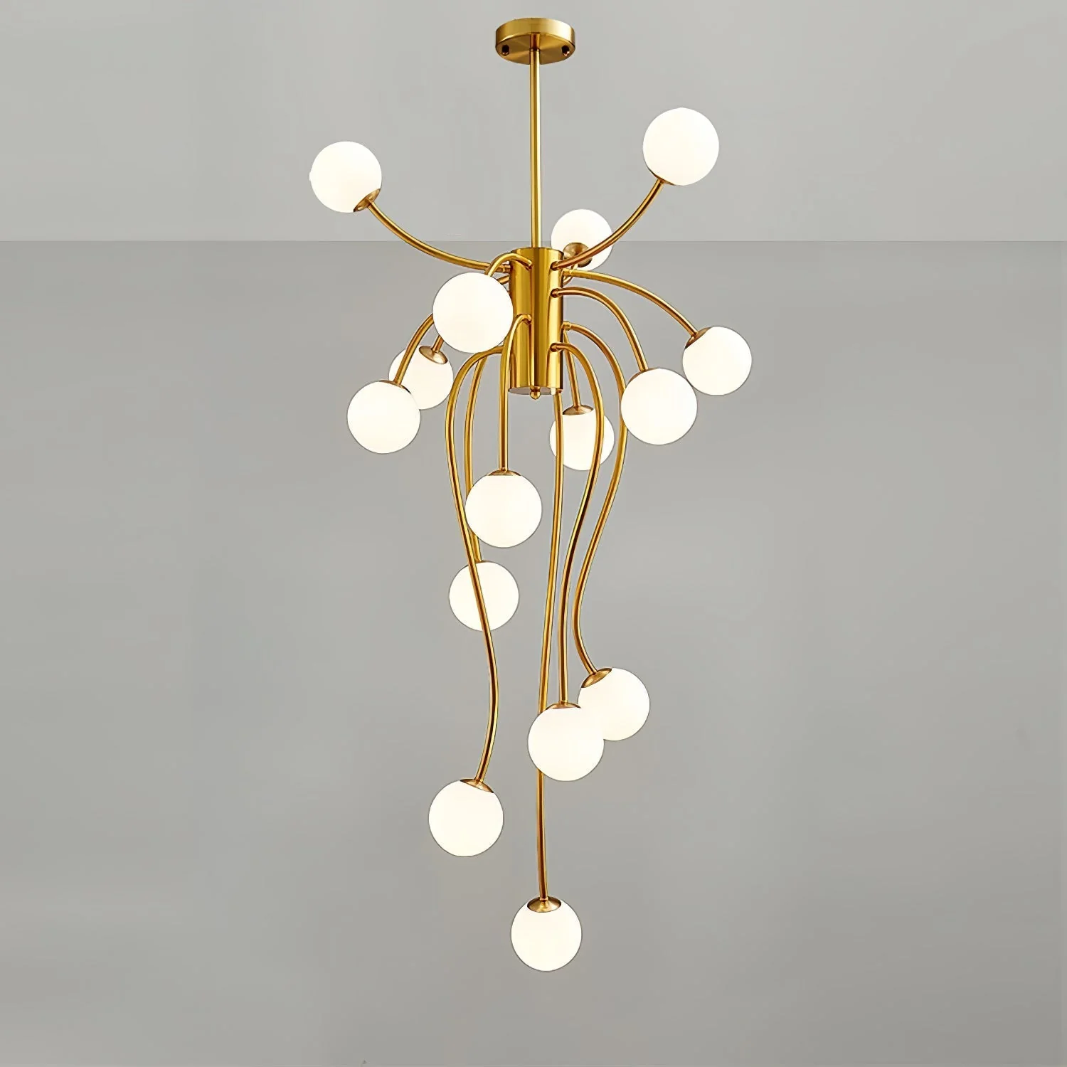 Astralyn Brass Globe Chandelier - Image 6