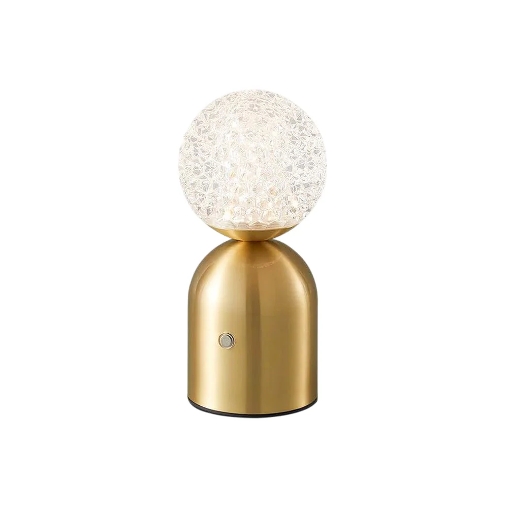 Atlas Modern Brass Table Lamp