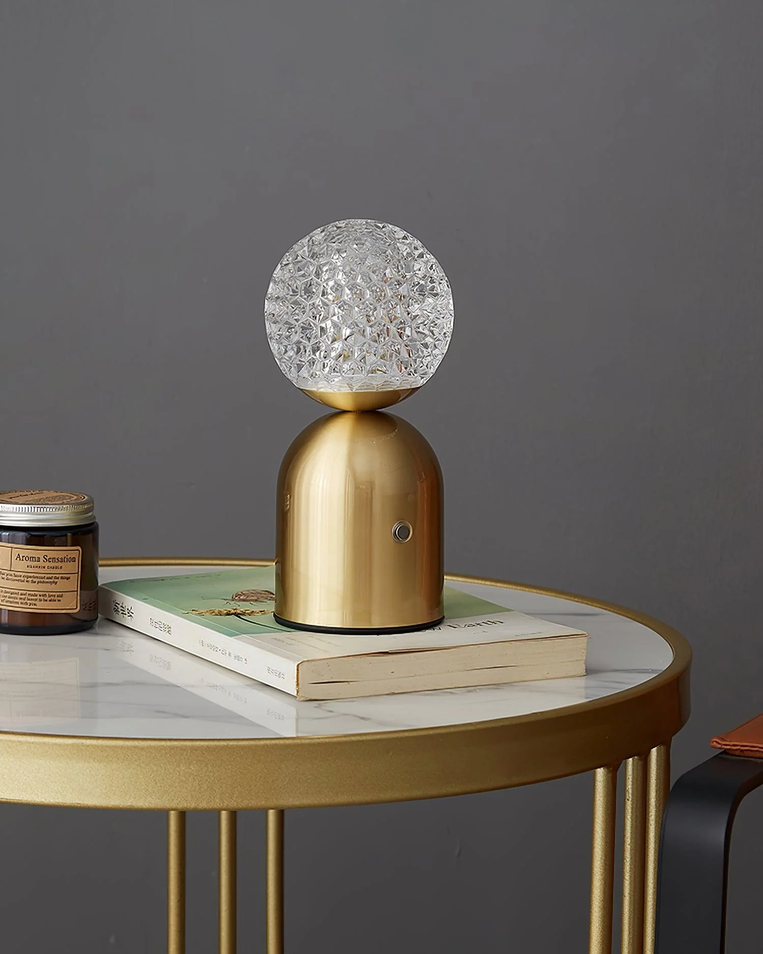 Atlas Modern Brass Table Lamp - Image 10