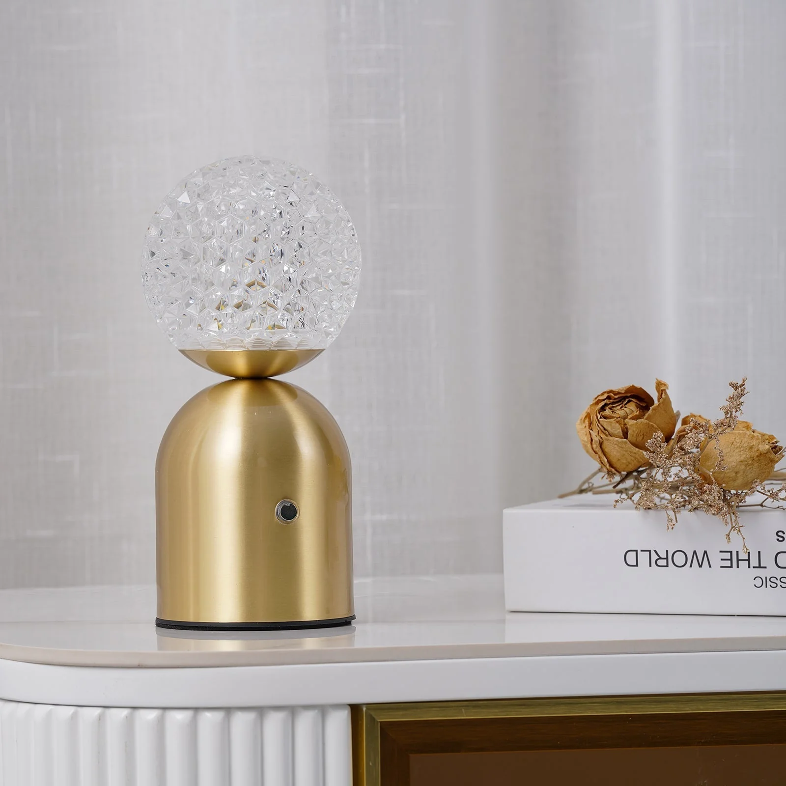 Atlas Modern Brass Table Lamp - Image 12