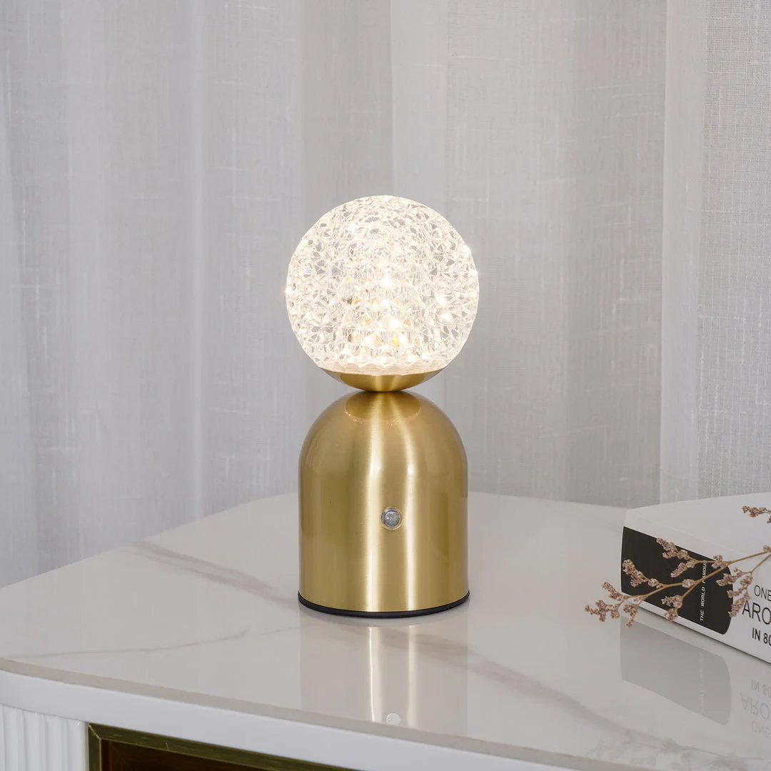 Atlas Modern Brass Table Lamp - Image 5