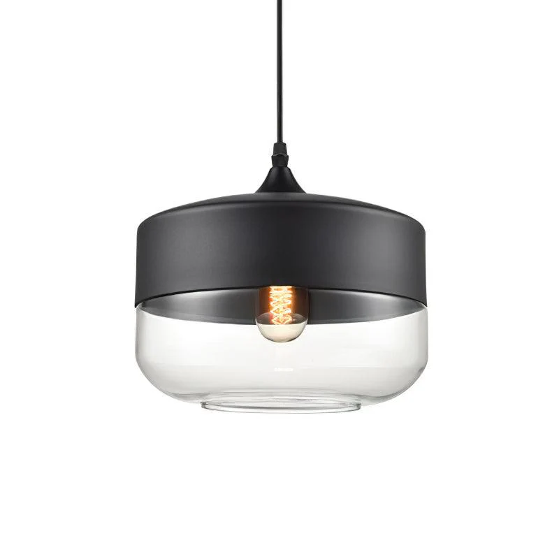Aura Industrial Glass Pendant Lamp - Image 49