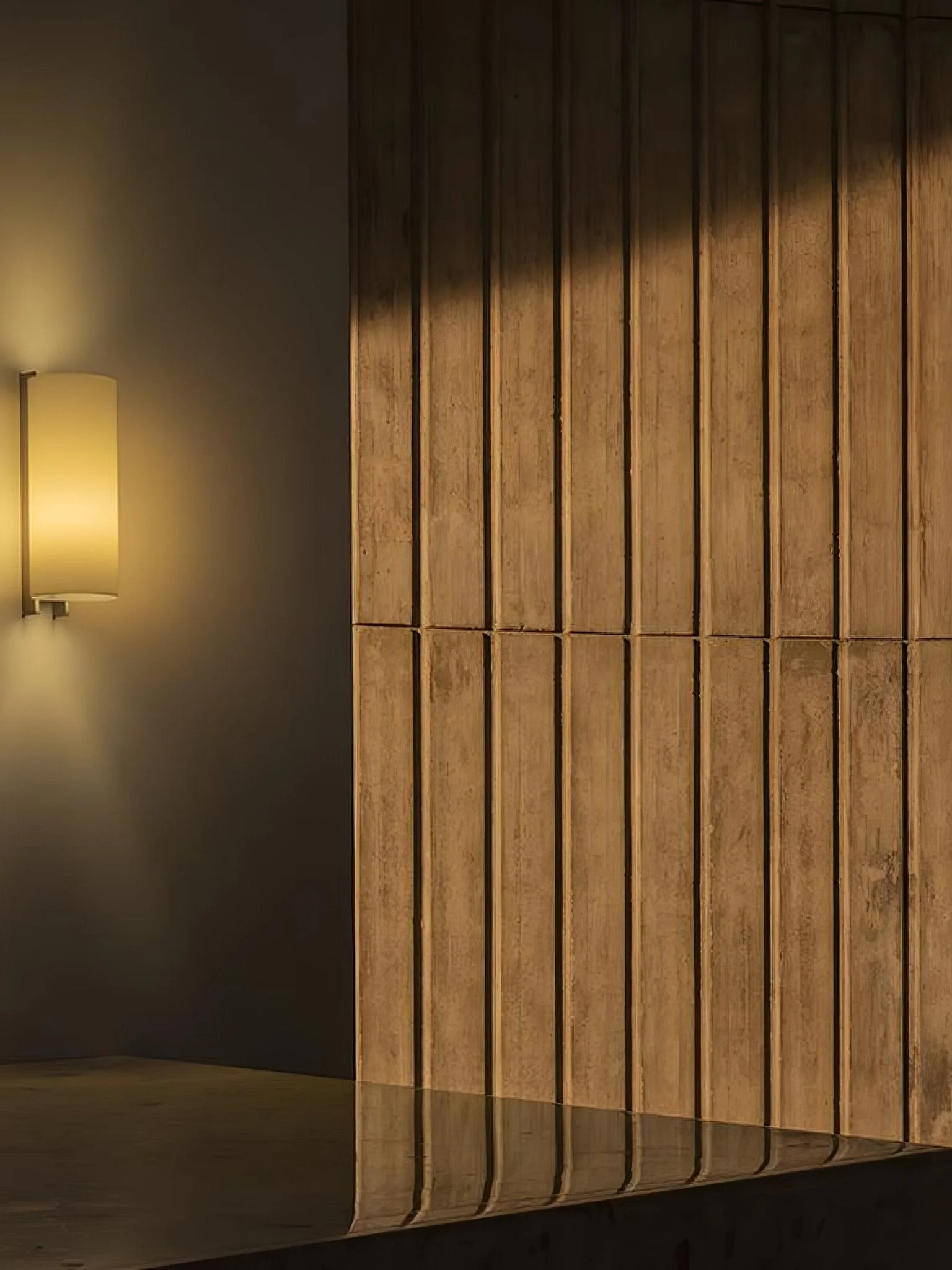 Aura Minimalist Fabric Wall Light - Image 4