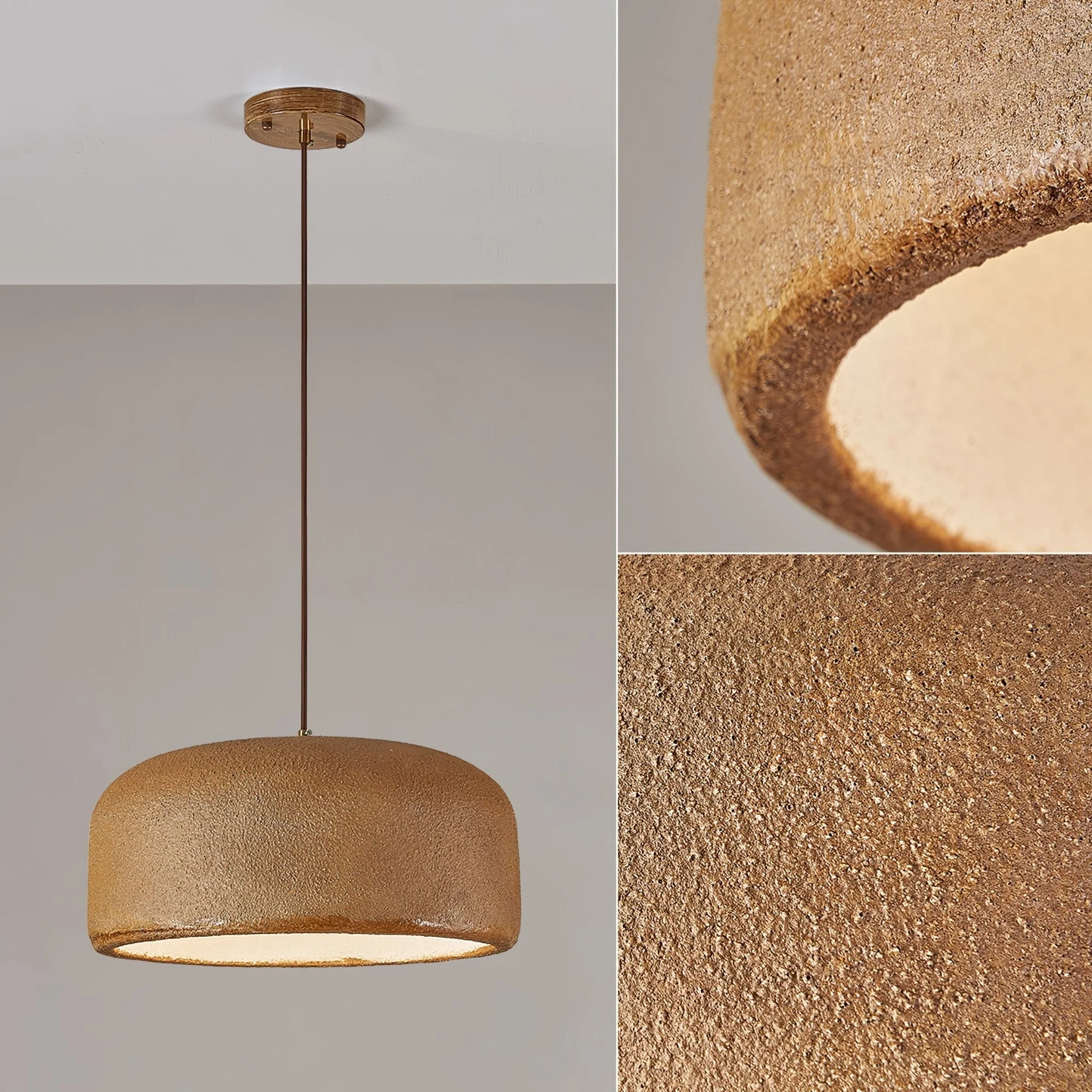 Auralis Resin Scandinavian Pendant Lamp - Image 33