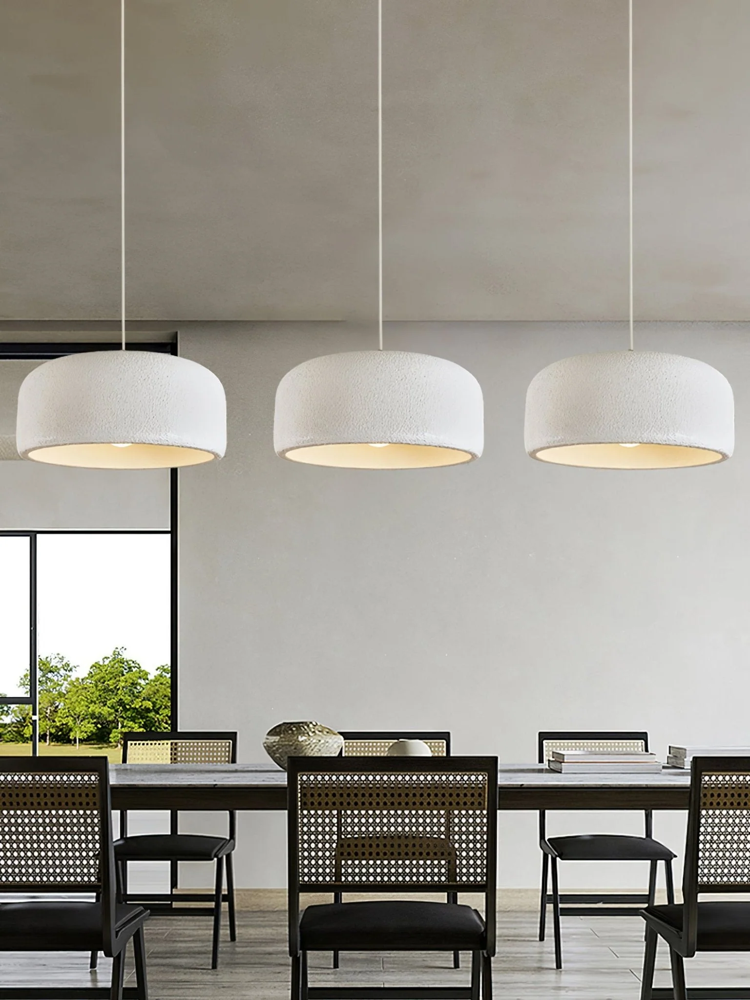 Auralis Resin Scandinavian Pendant Lamp - Image 5