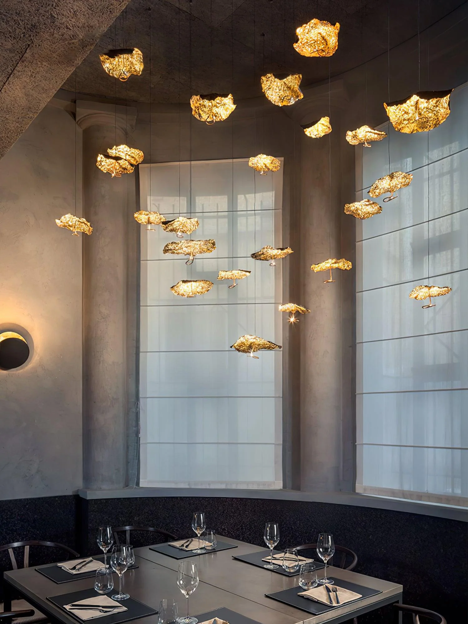 Aureate Cloud Brass Cluster Chandelier - Image 37