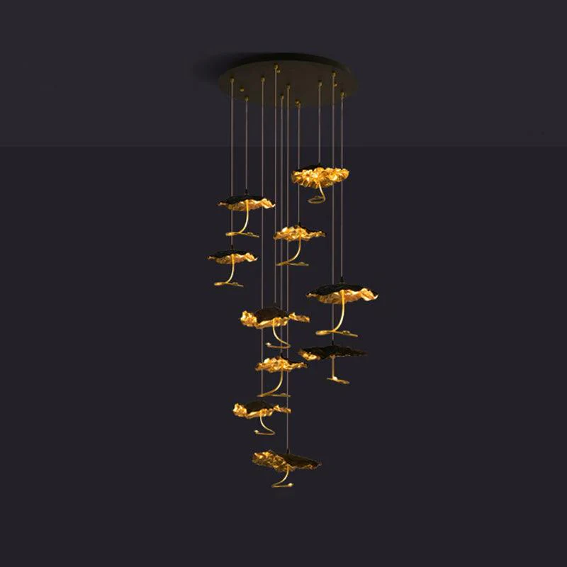 Aureate Cloud Brass Cluster Chandelier - Image 53