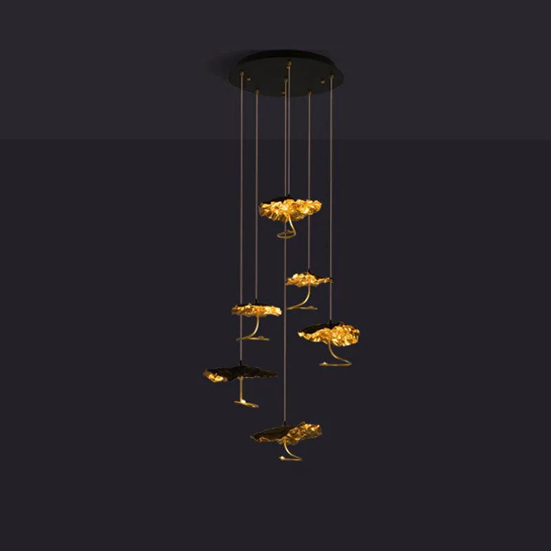 Aureate Cloud Brass Cluster Chandelier - Image 54