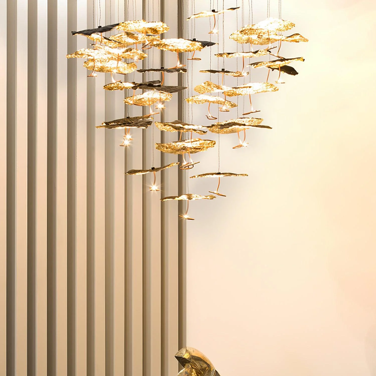 Aureate Cloud Brass Cluster Chandelier - Image 64