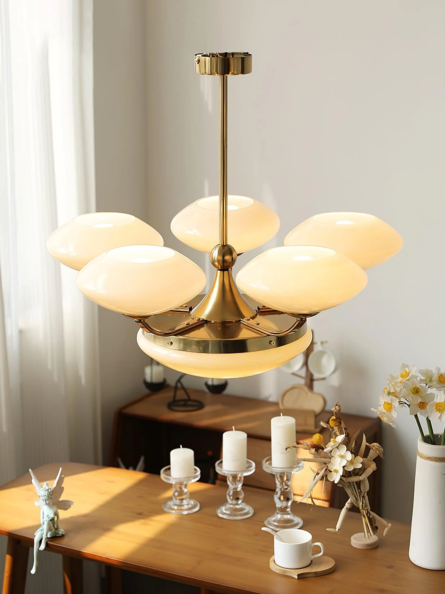 Aurelia Classic Glass Chandelier - Image 44