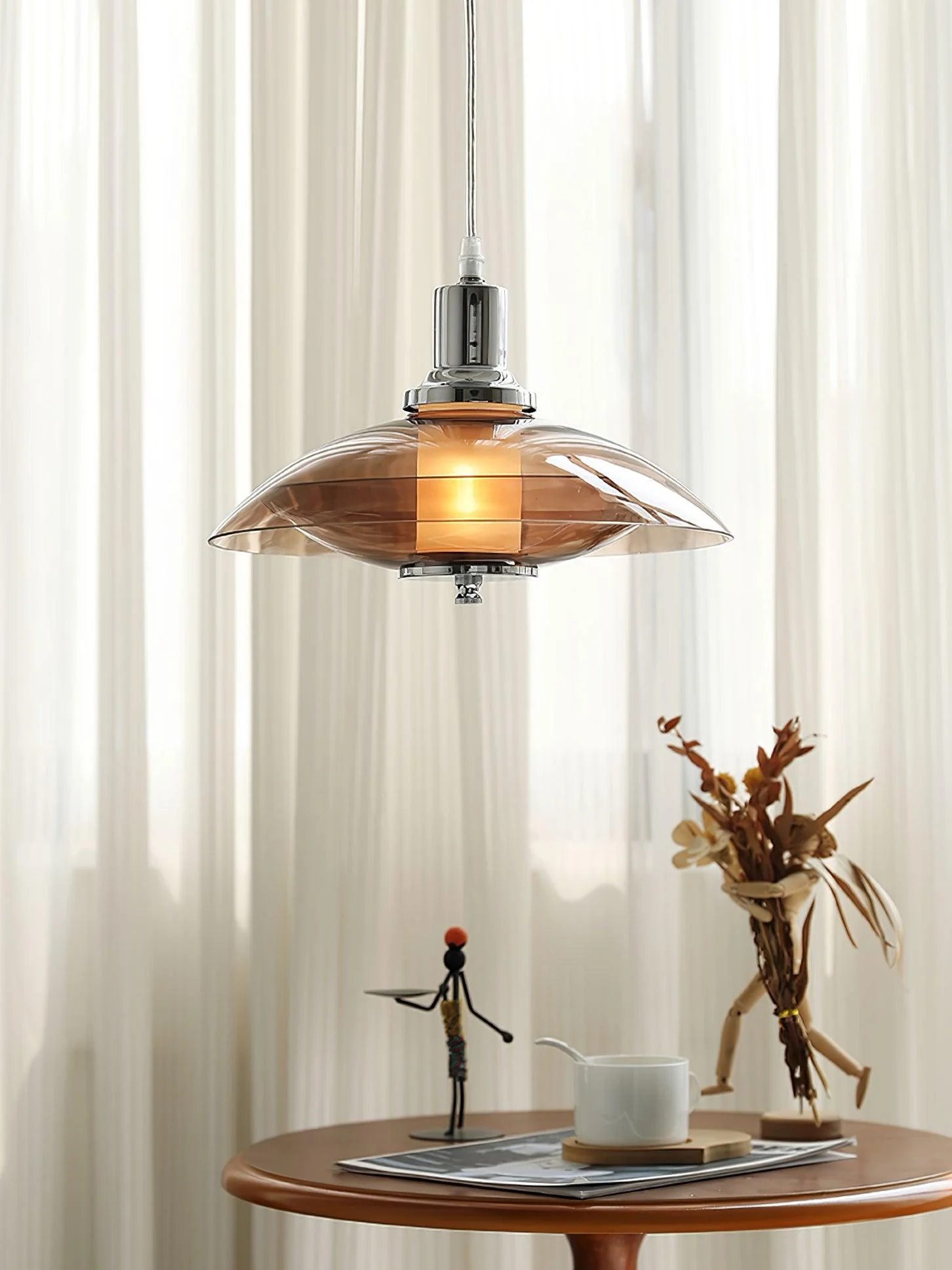 Aurelia Flying Saucer Pendant Light - Image 16