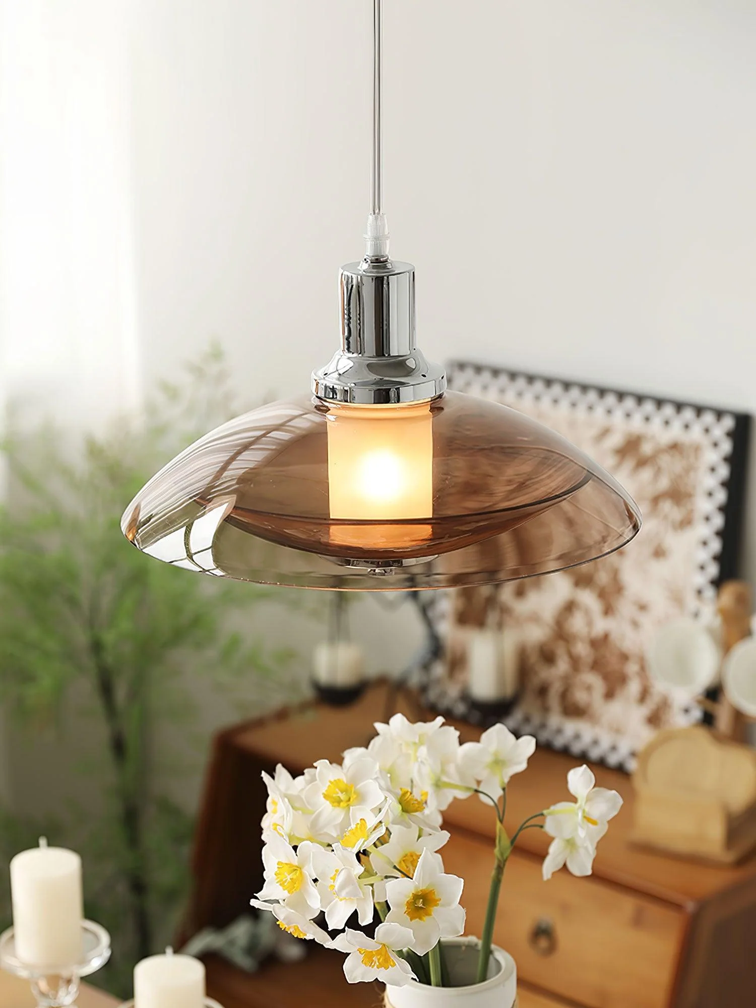 Aurelia Flying Saucer Pendant Light - Image 2