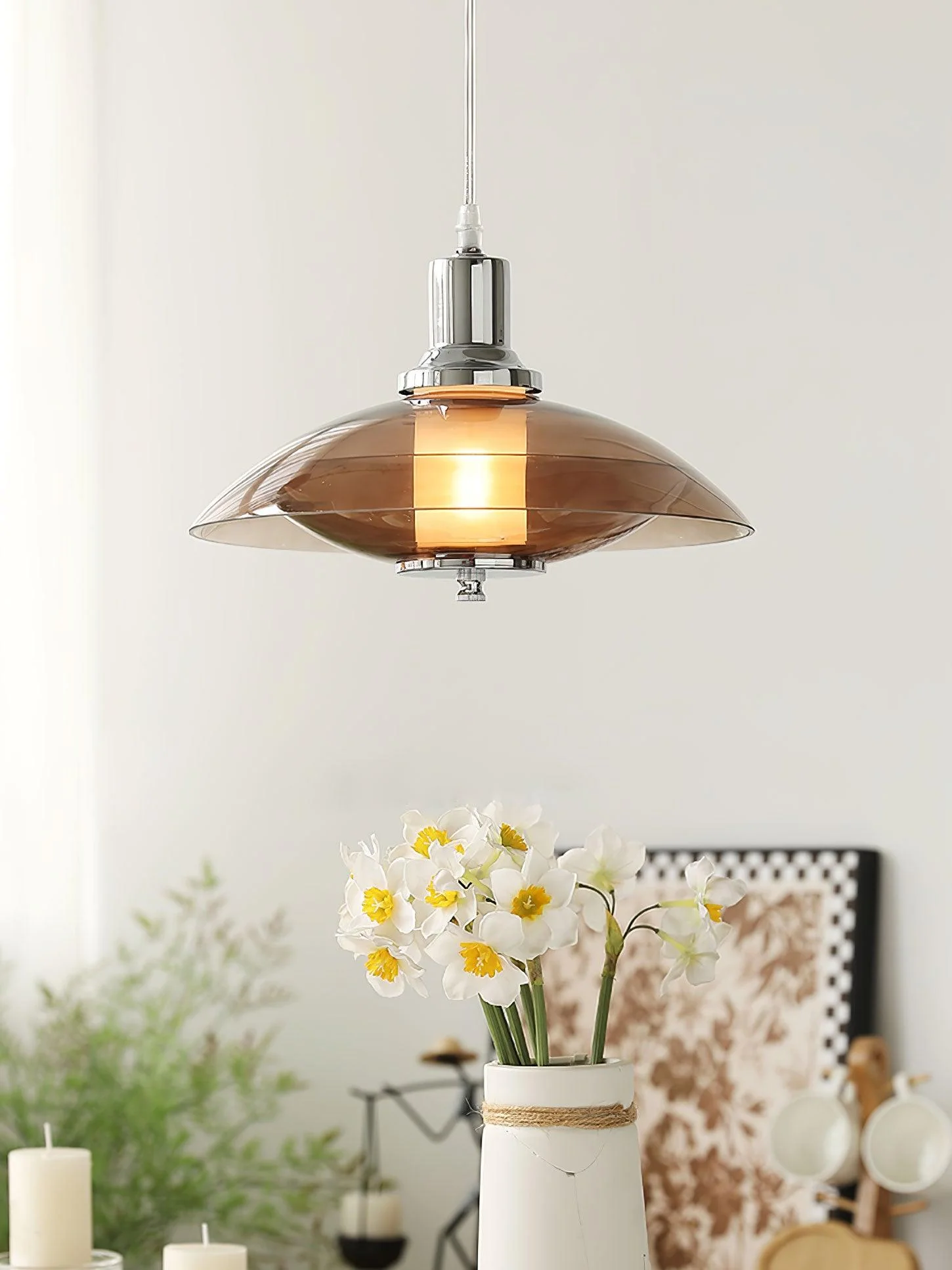 Aurelia Flying Saucer Pendant Light - Image 23
