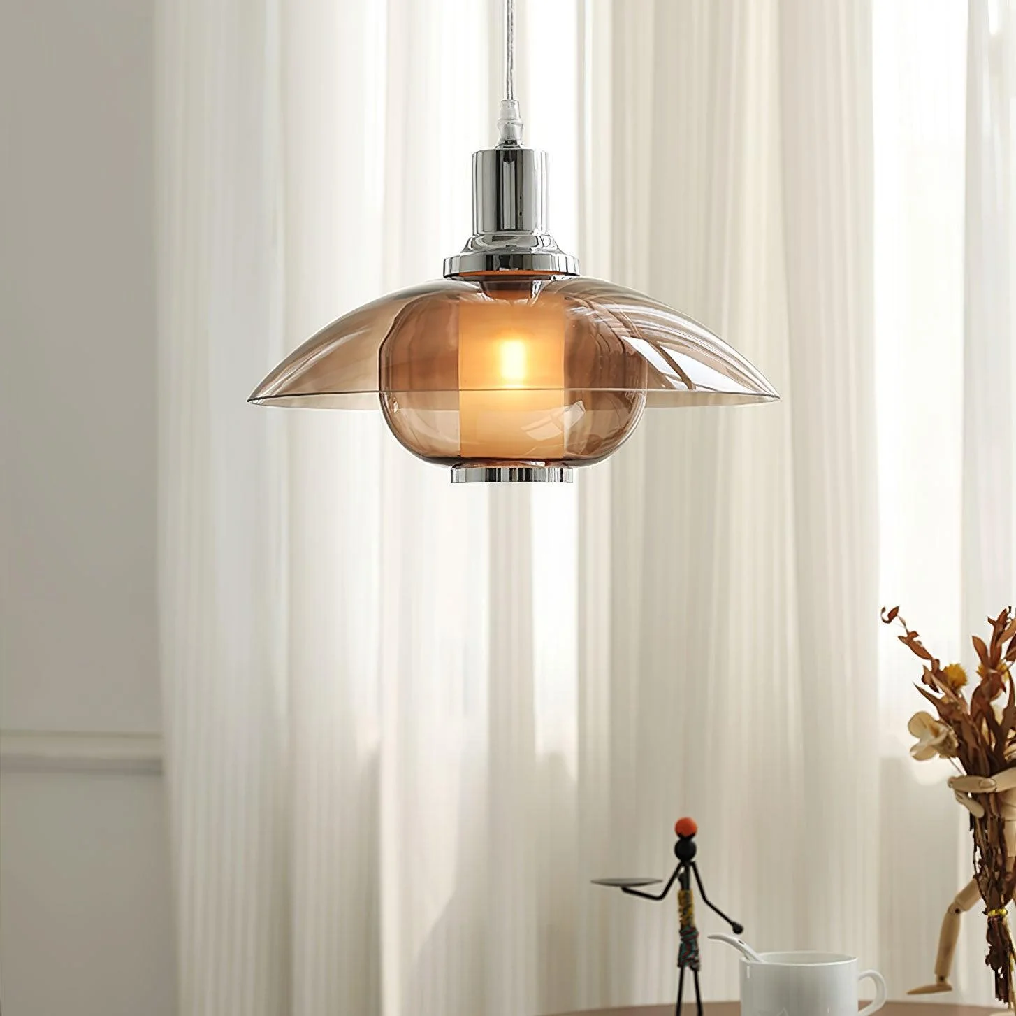 Aurelia Flying Saucer Pendant Light - Image 4