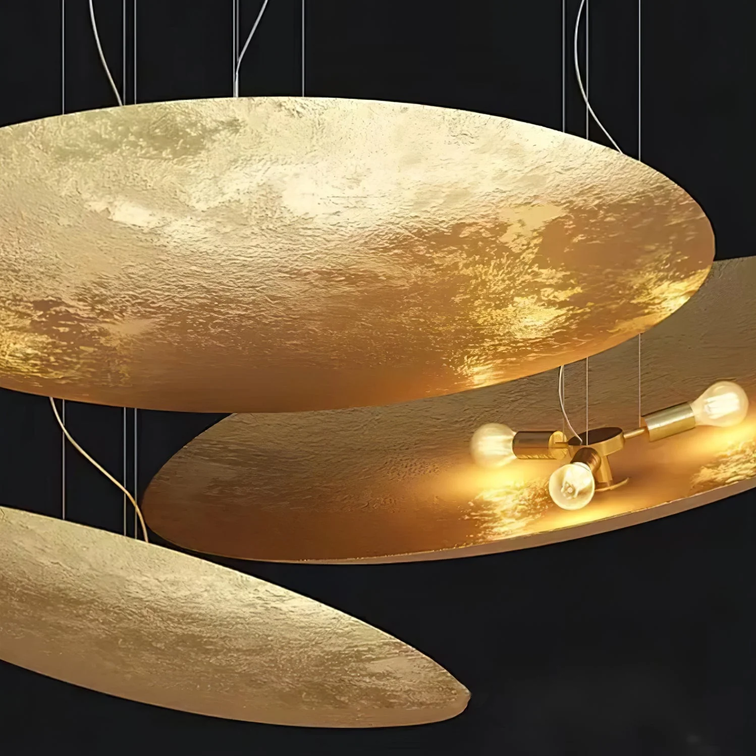 Aureliance Gold Foil Pendant Lamp - Image 13
